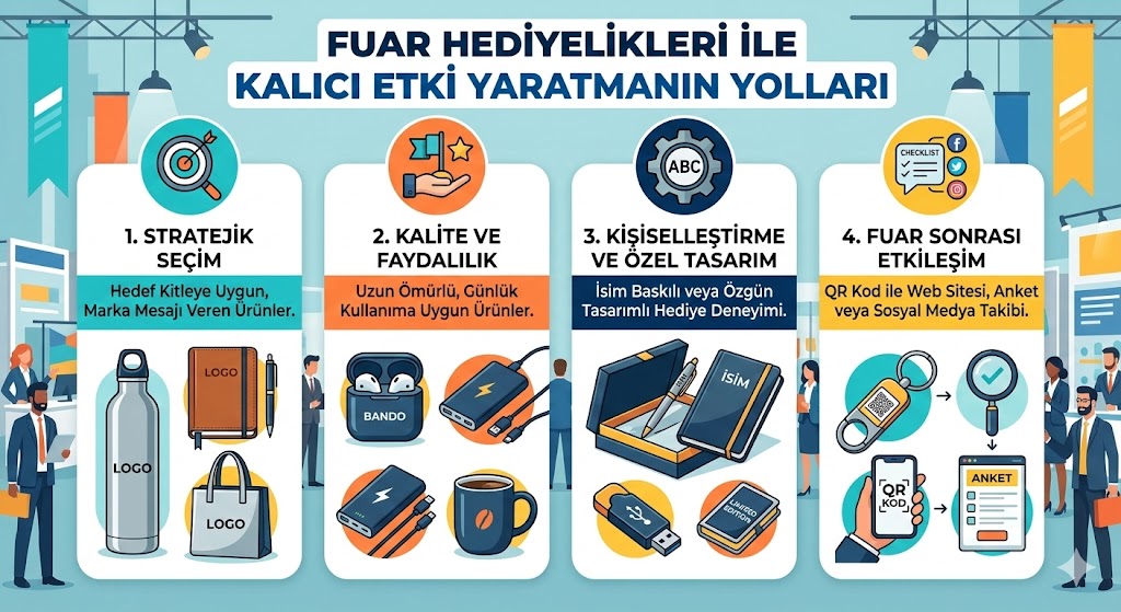 Fuar Hediyelik Ürünler ile Kalıcı Etki Yaratmanın Yolları